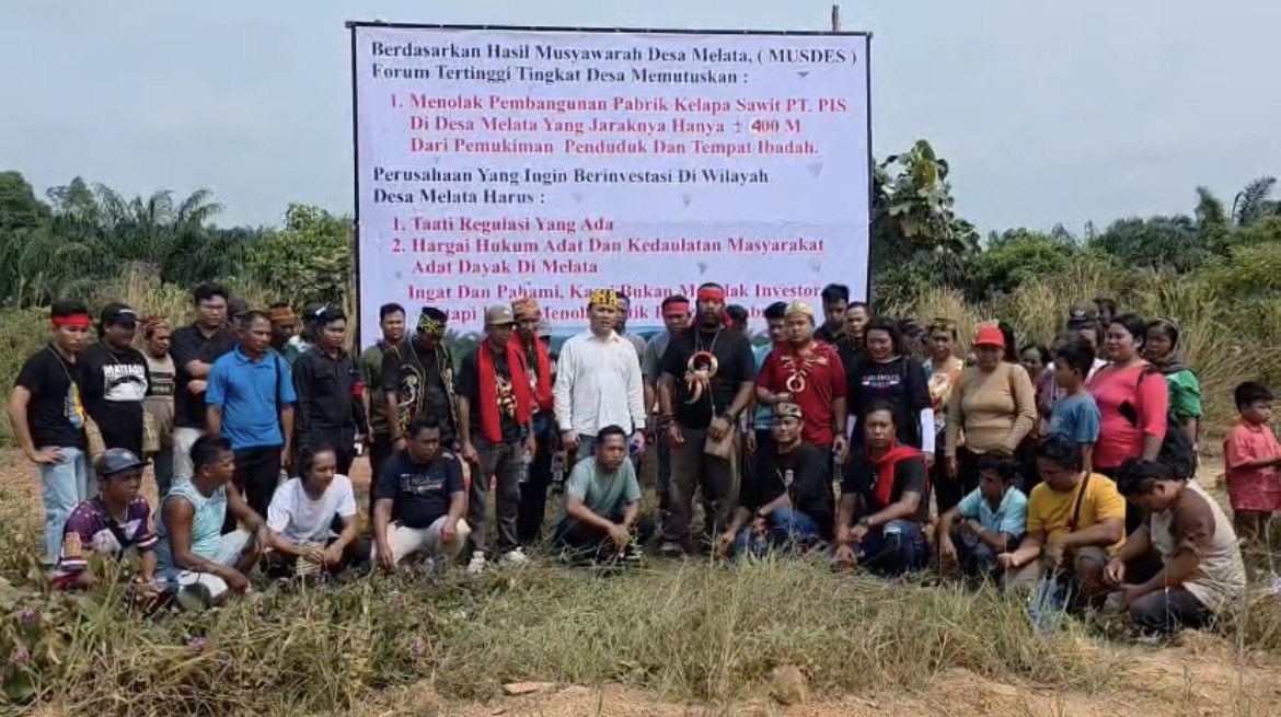 Penolakan Warga Desa Melata Terhadap Pabrik Kelapa Sawit: Dampak Lingkungan dan Sosial Jadi Sorotan